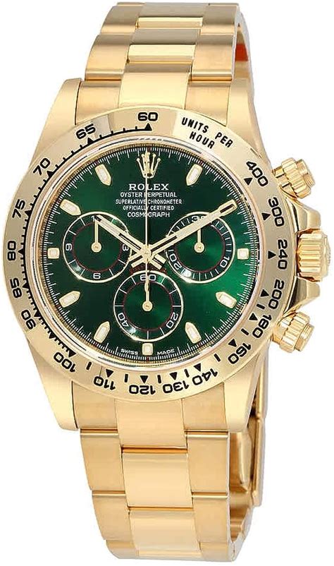 rolex oro giallo quadrante verde|Acquista Rolex Daytona 116508 .